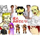 成人おめでとうカード(女性向w