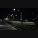夜の橋を駆けるトラック ニコニ コモンズ