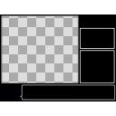 ホモ特有の画面構成　枠・透過ありC　FC/SFC/PS1用