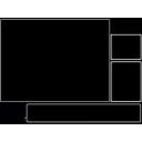 ホモ特有の画面構成　枠ありC　PS1高解像度用