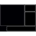 ホモ特有の画面構成　枠ありB　FC/SFC/PS1用