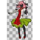 華扇ちゃんシルエット