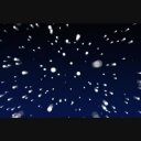 赤い月と瞬く星の夜空 ニコニ コモンズ