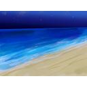 星空の海と砂浜 ニコニ コモンズ