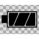 バッテリー 電池イラスト 画像 黒色 残量満タンver ニコニ コモンズ