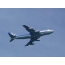 全日空のB747ジャンボジェット