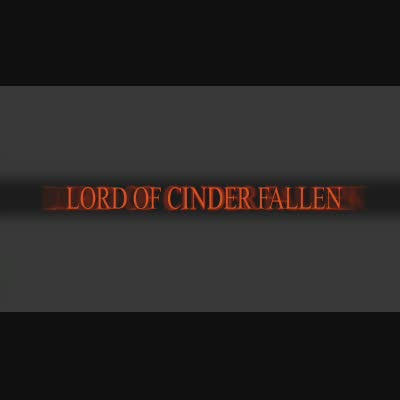 ダークソウル３風のテロップ素材 Lord Of Cinder Fallen ニコニ コモンズ