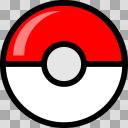 Pokemon Go風 モンスターボールアイコン 透過素材 のコンテンツツリー ニコニ コモンズ