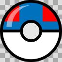 Pokemon Go風 スーパーボールアイコン 透過素材 ニコニ コモンズ