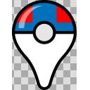 Pokemon Go Plus風 スーパーボールアイコン 透過素材 ニコニ コモンズ