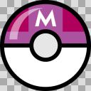 Pokemon Go風 マスターボールアイコン 透過素材 ニコニ コモンズ