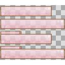 和風セリフ枠 F(透過)