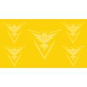 ポケモンGO風背景 チームINSTINCT