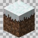 Minecraft 雪の積もった土 150 150 素材画像 ニコニ コモンズ