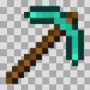 Minecraft ダイヤのツルハシ 150 150 素材画像 ニコニ コモンズ