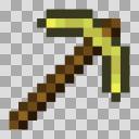 Minecraft 金のツルハシ 150 150 素材画像 ニコニ コモンズ