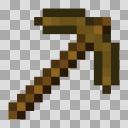 Minecraft 木のツルハシ 150 150 素材画像 ニコニ コモンズ