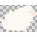 白いひつじ 透過 ニコニ コモンズ