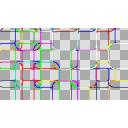 謎のカラフルライン透過素材 ニコニ コモンズ