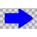 矢印 青 ニコニ コモンズ