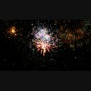 星空＆パーティクルの打ち上げ花火＜ＨＤ＞
