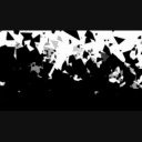 【エフェクト背景】崩壊パーティクル(ブラックアウト)