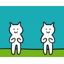 【すずねこ】カートゥーンによくあるやりとり【GIFアニメ】