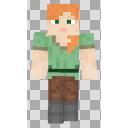 Minecraft 女性 アレックス Alex マインクラフト ニコニ コモンズ