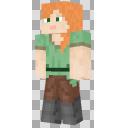 Minecraft 女性 アレックス Alex 歩き マインクラフト ニコニ コモンズ