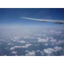 飛行機 飛行中