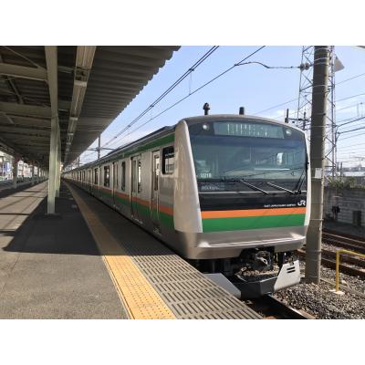 尾久駅のE233系