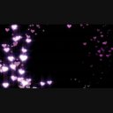 glowがかかったハート