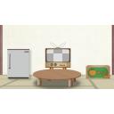 【背景】和室04-2+テレビ風モニター03