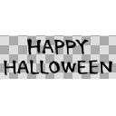 Happy Halloween 手書き文字08 ニコニ コモンズ