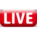 生中継のLIVE表示