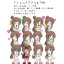 デフォルメさとうささら立ち絵