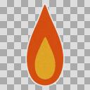 炎マーク03 ニコニ コモンズ