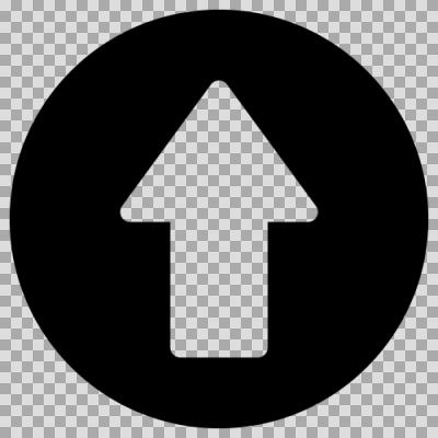 モノクロアイコン 丸に矢印 ニコニ コモンズ