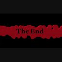 The end 液体があふれ出て文字が浮き上がるアニメーション