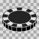 カジノチップ黒 ニコニ コモンズ