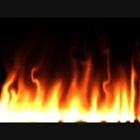 エフェクト素材動画 画面下から上へ燃え上がる炎 ニコニ コモンズ
