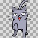 猫イラストgifアニメ