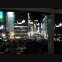 夜の風景 渋谷ハチ公前交差点 ニコニ コモンズ