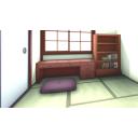 四畳半の和室（日中）