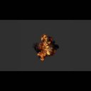 単体の爆発 その１