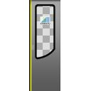 電車のドア　都営5500形/右ドア/車内/ステンレス
