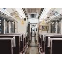 背景画像 無人の電車内 ニコニ コモンズ