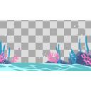 海中背景 透過 ニコニ コモンズ