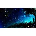 夜空 宇宙 フリー素材 フリー画像 フリーヘッダー フリーアイコン フリーイラスト ニコニ コモンズ