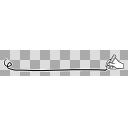 鉛筆で下線を引く(黒)